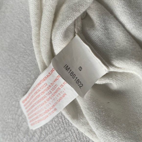 MINKPINK Short Sleeve Peplum Sweater in Cream - Picture 8 of 11